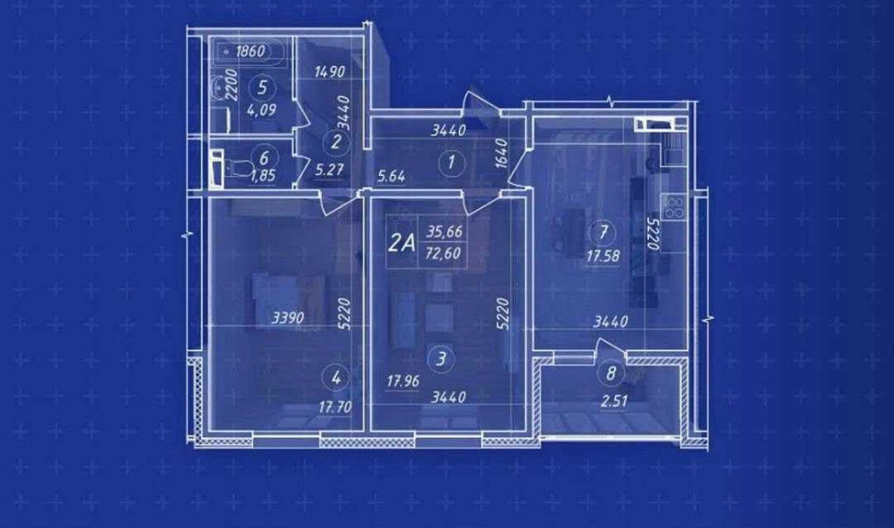 продажа 2-к квартира Киев, Оболонский, 97000 $ Киев - изображение 2