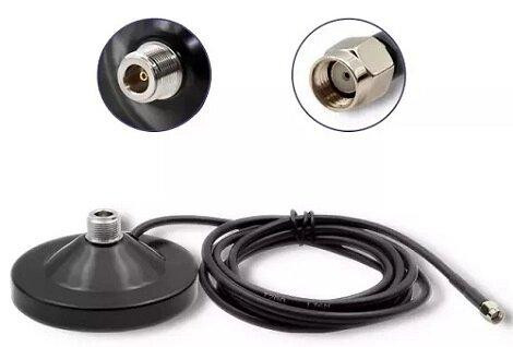 Антенна 4340-6300MHz 6dBi, до 100 Вт, 20 см, N-male, с магнитным основанием 9 см, RG58U 3 м с RP SMA Днепр - изображение 5