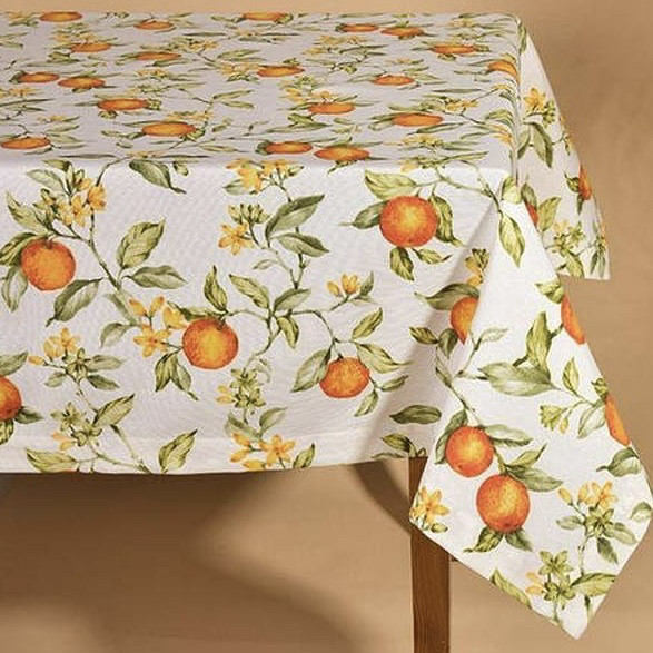 Скатерть с тефлоновым покрытием 120х170см Цитрус Одеса - зображення 4