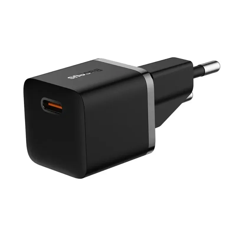 СЗУ Baseus GaN5 Fast Charger (mini) PD25W (1USB-C) + кабель Type-C to Type-C (P10110909113) Херсон - зображення 3