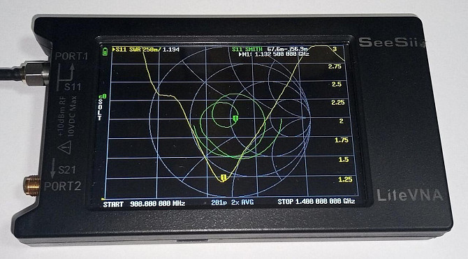 Антенна круговая 1060-1230 МГц 10-12 дБ, до 70 Вт. Смотрите графики КСВ. (10872) Дніпро - зображення 3