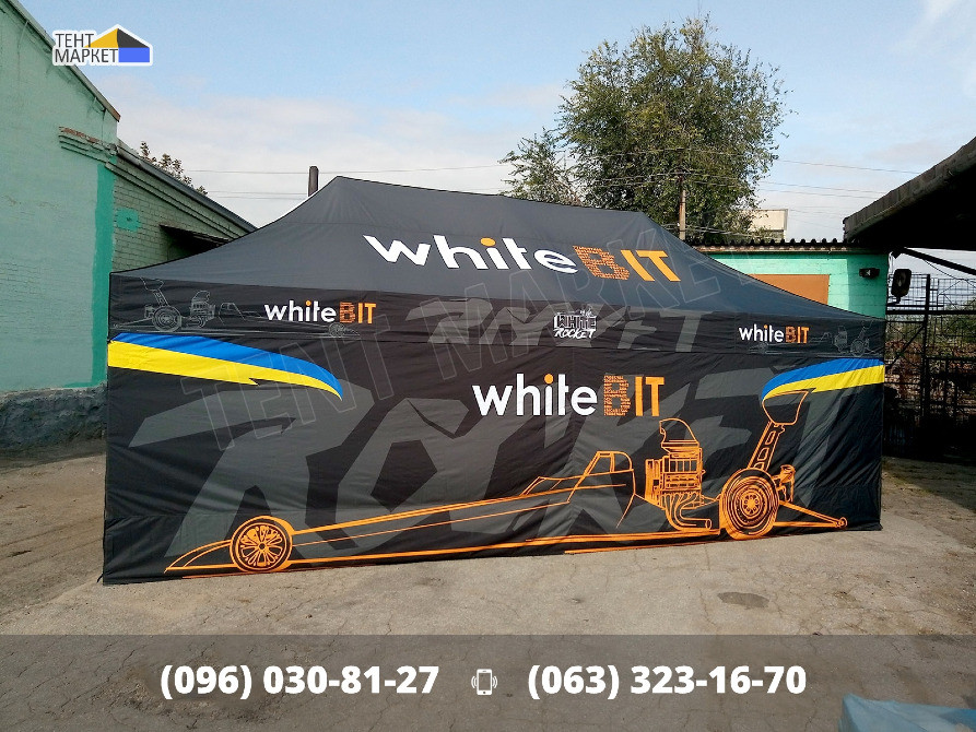 Racing Tent мобільні шатри палатки для автоспорту та мотоспорту з персональним дизайном виготовлення Запоріжжя - зображення 9