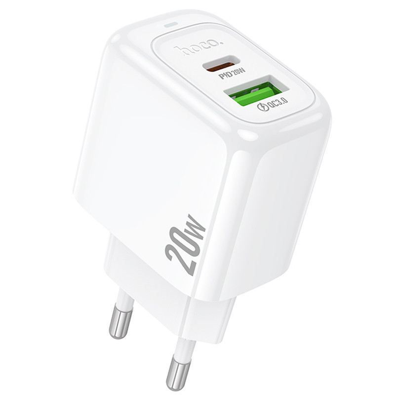 СЗУ Hoco CS54A Surplus PD20W+QC3.0 (1USB-A/1C) Херсон - зображення 1