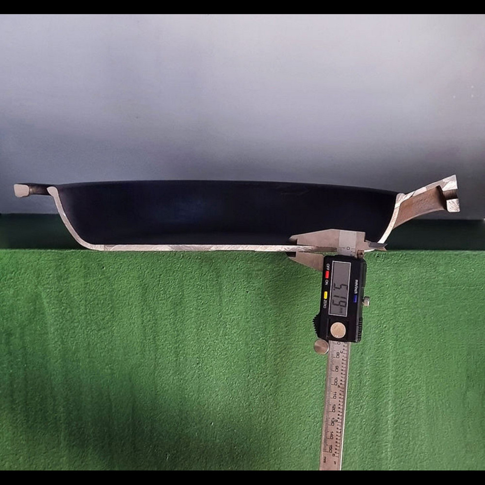 Сковорода чугунная Maysternya с крышкой 24*4см Т302С3 Одеса - зображення 11