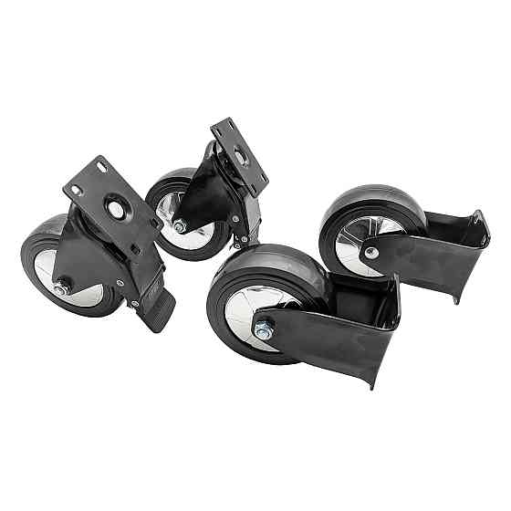 Набор колес поворотных 4 шт. с тормозом для верстаков серии TRGL209 TORIN WS-TRGL209 Харьков