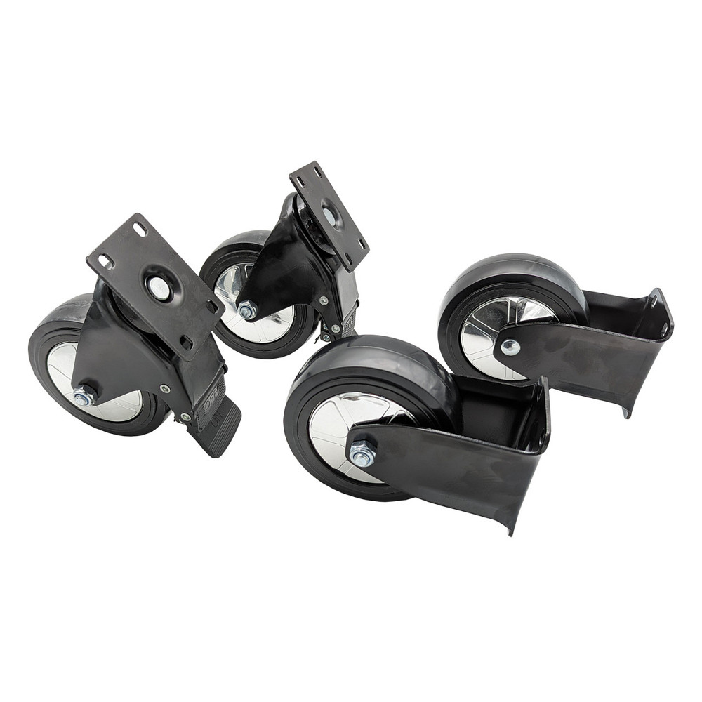 Набор колес поворотных 4 шт. с тормозом для верстаков серии TRGL209 TORIN WS-TRGL209 Харьков - изображение 1