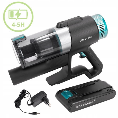 Пылесос беспроводной вертикальный 2в1 Kamille KM-6901 135 Вт Киев - изображение 10