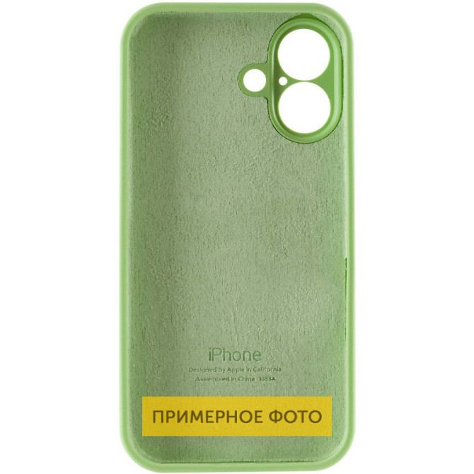 Чехол Silicone Case Full Camera Protective (AA) для Apple iPhone 16 (6.1") Херсон - изображение 6
