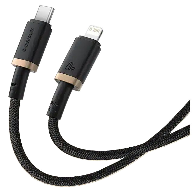 Дата кабель Baseus Dura Series Fast Charging Type-C to Lightning 20W (1m) (CB000123) Херсон - зображення 2