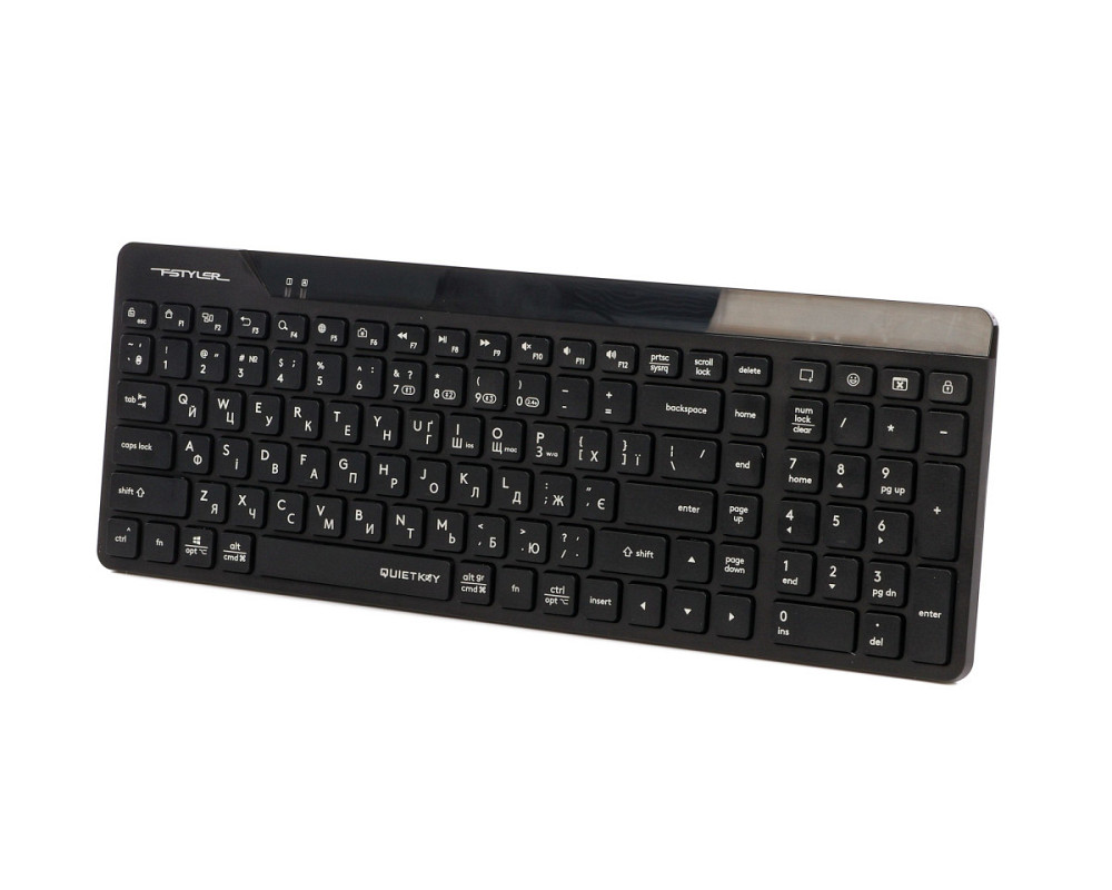 Клавиатура беспроводная A4Tech Fstyler FBK23 AS (Black) черная Київ - зображення 2