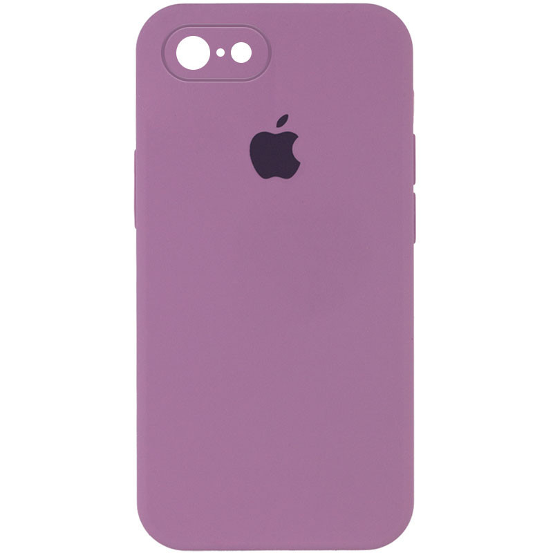 Чехол Silicone Case Square Full Camera Protective (AA) для Apple iPhone 6/6s (4.7") Херсон - зображення 1