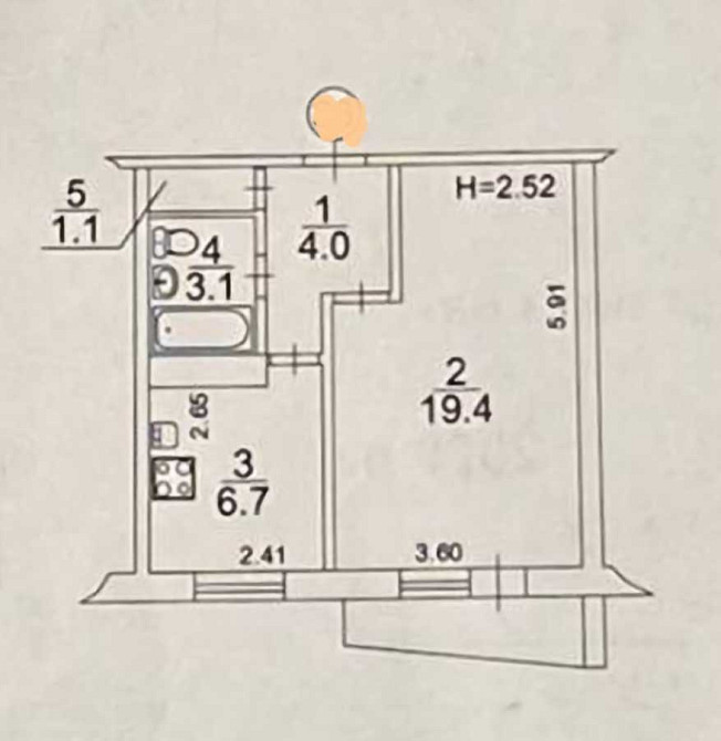 продажа 1-к квартира Киев, Соломенский, 34900 $ Киев - изображение 1