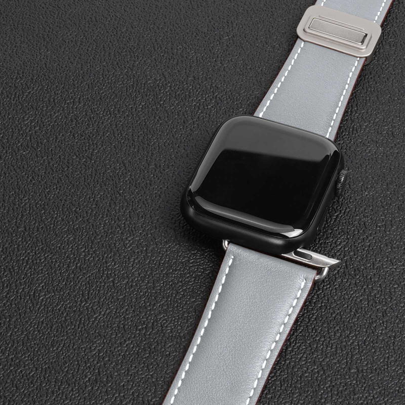 Ремешок Dux Ducis Genuine Leather для Apple Watch 42(ser.1-3)/44/45/46/49mm Херсон - зображення 3