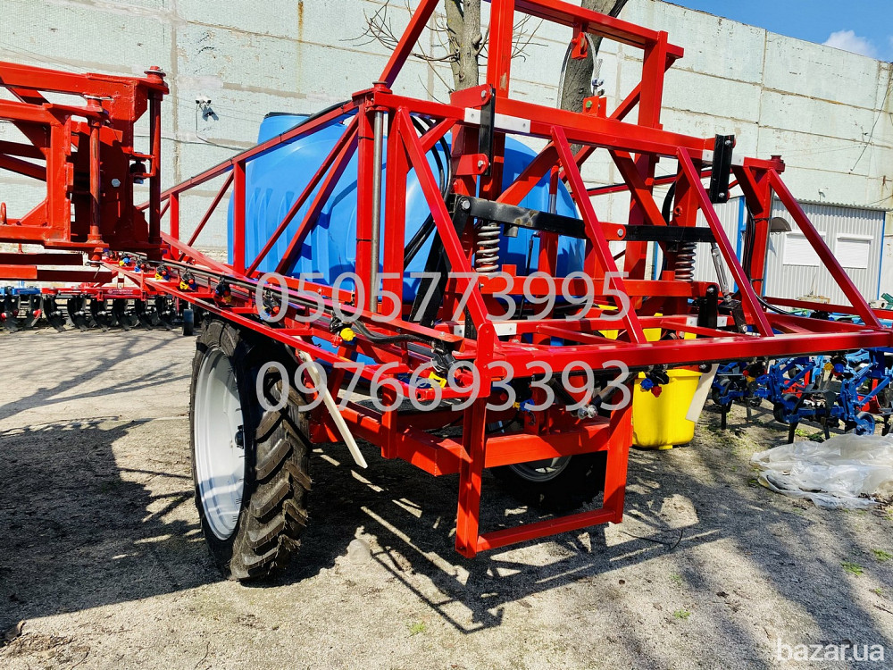 Тракторный прицепной опрыскиватель ОСШ 2500 л штанга 18 м Кропивницький - зображення 4