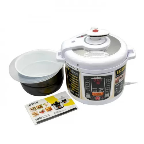 Мультиварка-скороварка Rotex REPС58-G 900 Вт Київ - зображення 2