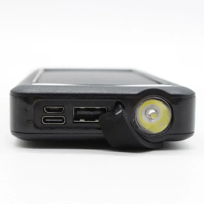 Павербанк універсальний на 50000 мАг 4 кабелі, з бездротовою зарядкою та сонячною панеллю Косов - изображение 5