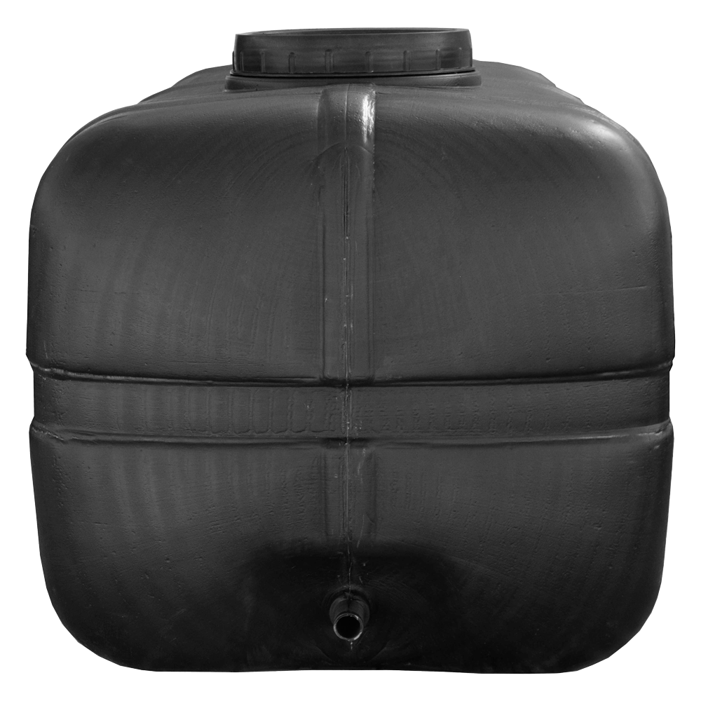 Бочка 250 л прямоугольная непищевая черная Київ - зображення 2