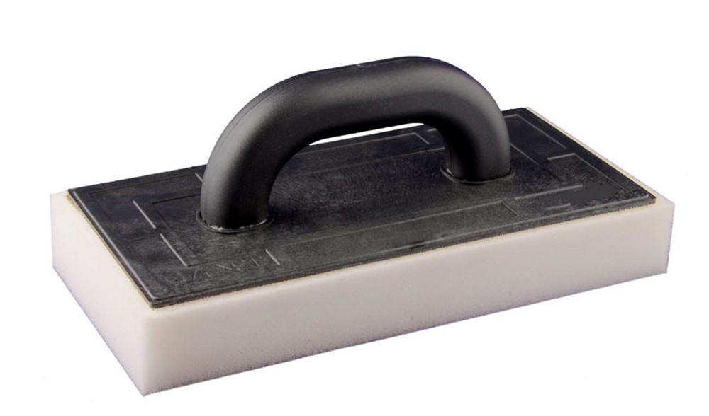 Терка штукатурная MASTERTOOL 130х270 мм с поролоновой рабочей поверхностью 40 мм для финишных работ  Харьков - изображение 1