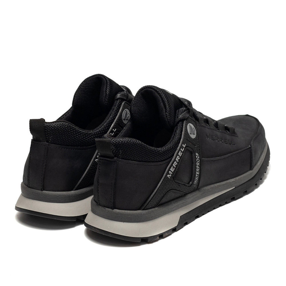 Мужские кожаные кроссовки Performance footwear Black Киев - изображение 4