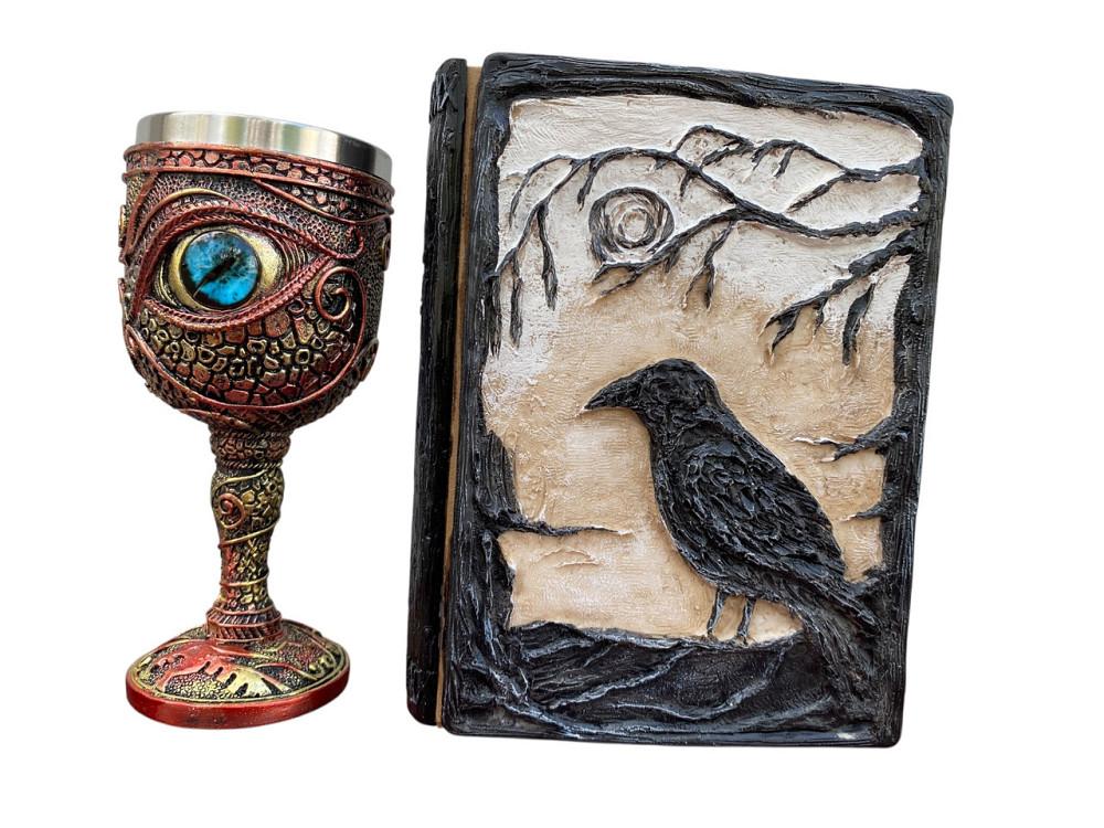 Подарочный набор Бокал 3 Глаз и Блокнот 3 «Тень Ворона» (код 00653) Київ - зображення 3