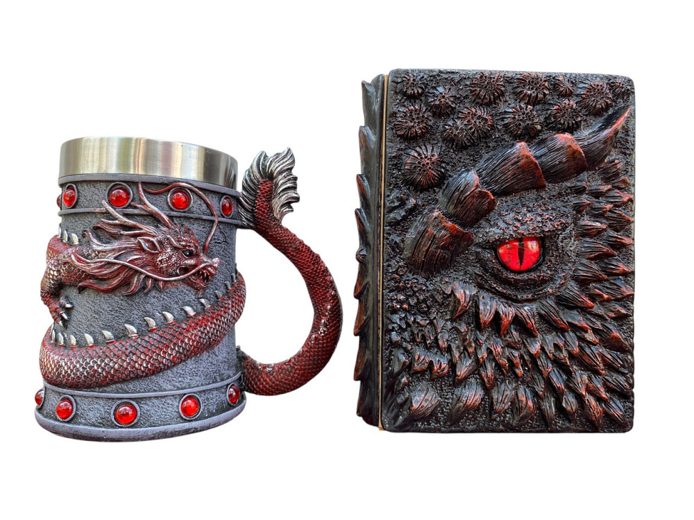 Подарочный набор Кружка 3 Танард и Блокнот 3 «Око пламенного Дракона» (код 00795) Киев - изображение 3