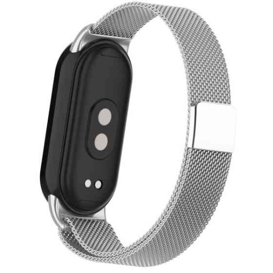 Ремінець ArmorStandart Milanese Magnetic для Xiaomi Smart Band 10/9/8 Silver (ARM86892) (Код товару: Харків
