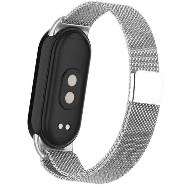 Ремінець ArmorStandart Milanese Magnetic для Xiaomi Smart Band 10/9/8 Silver (ARM86892) (Код товару: Харків - зображення 2