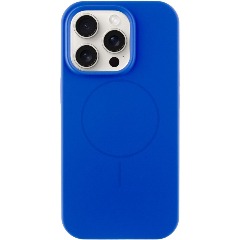 Чехол Silicone Case Full Protective (AA) NO LOGO with MagSafe для Apple iPhone 15 Pro Max (6.7") Херсон - изображение 1