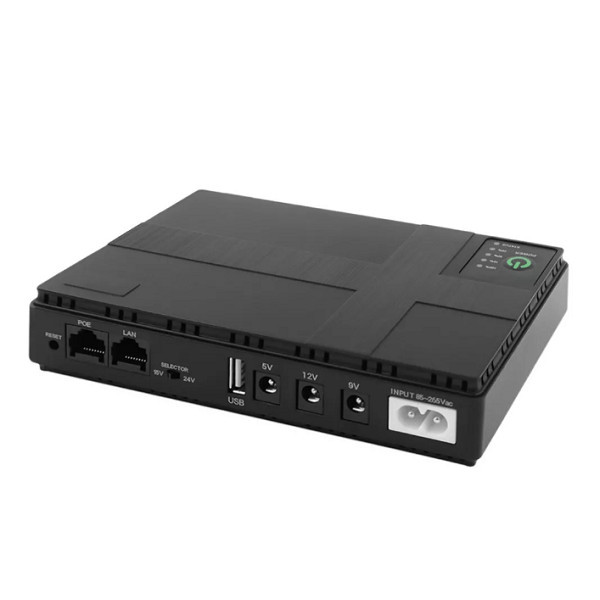 DM Портативне джерело живлення DC UPS 10400mAh Black (Код товару:38999) Харків - зображення 1