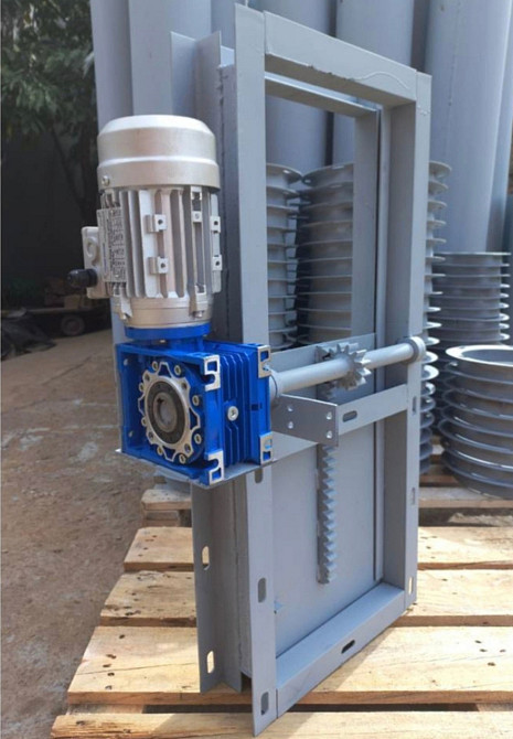 Задвижка реечная элеваторная , шиберная заслонка Київ - зображення 3