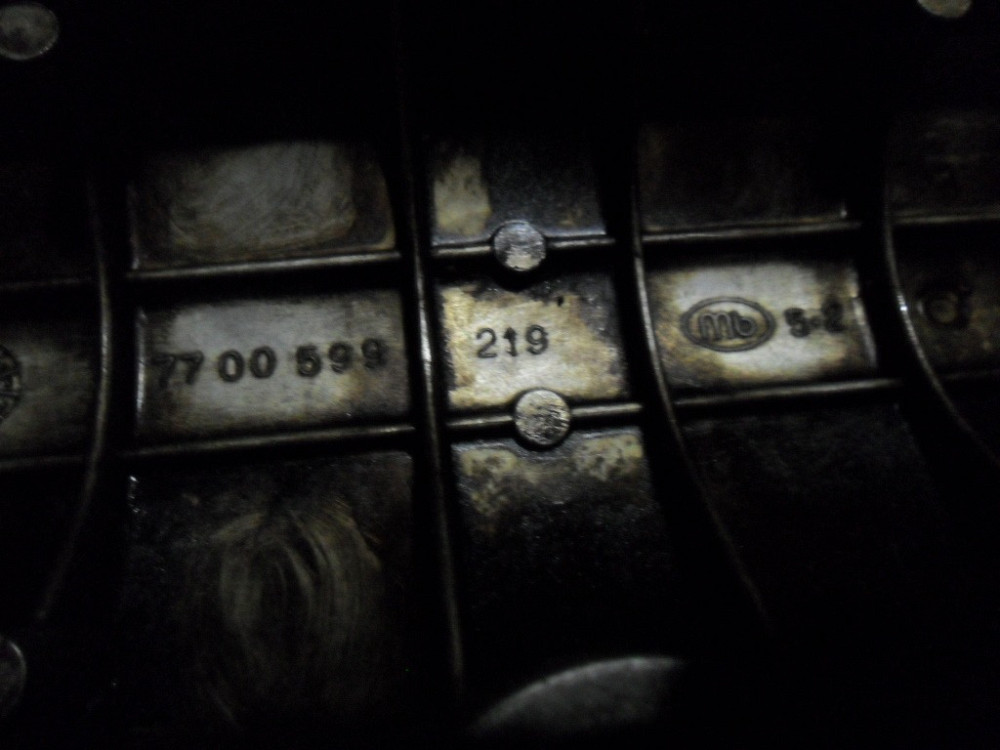 Renault 7700599219, Кришка ГБЦ Рено, Вольво, дв. B18F, F2N, F3N, ориг. Вінниця - зображення 3