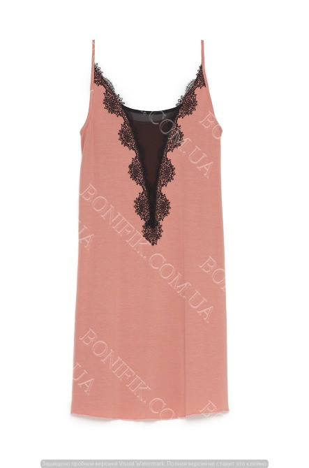 Ночная сорочка на тонкой бретели "Honey" (арт. LDM 112/06/04) Кривий Ріг - зображення 2