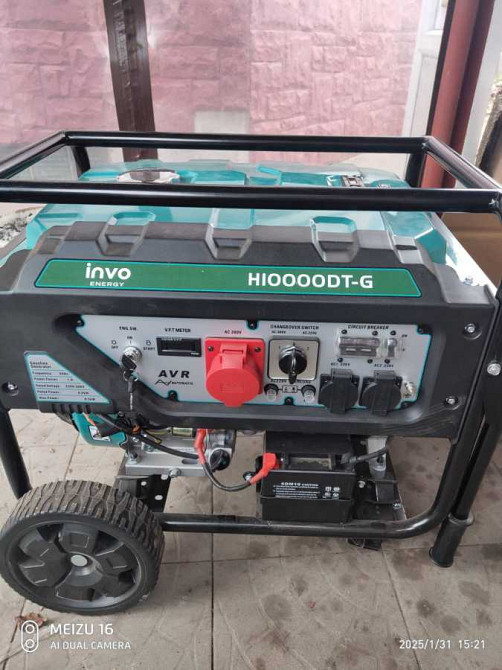 Продается  НОВЫЙ  ГЕНЕРАТОР,  бензино- газовый,  3 фазы,  8 КВТ. Київ - зображення 9