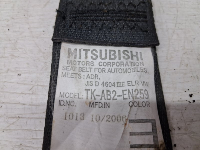 Ремень безопасности передний правый Mitsubishi Outlander CU 2.4 БЕНЗИН 4G69 2003 (б/у) Київ - зображення 4