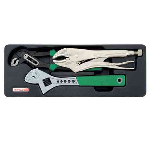 Набор шарнирно-губцевого инструмента 3 ед. (в ложементе) TOPTUL GBAT0303 Харьков