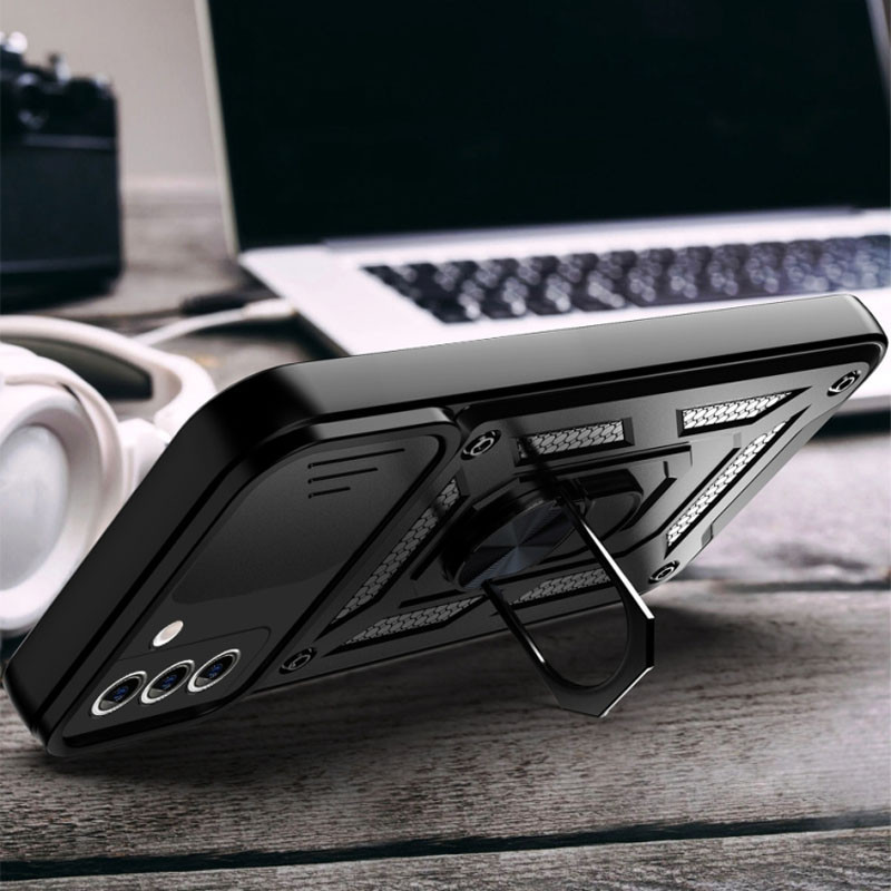 Ударопрочный чехол Camshield Serge Ring для Samsung Galaxy S23+ Херсон - изображение 9