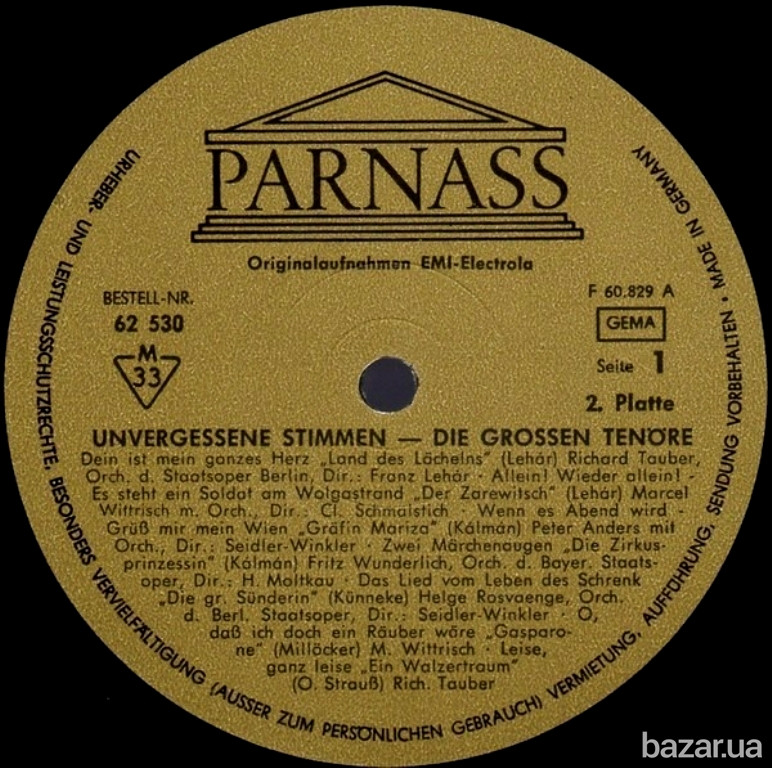 Classical Various – Unvergessene Stimmen (Die Grossen Tenöre) Винница - изображение 3