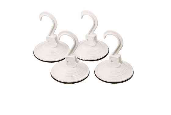 Крючок на вакуумной присоске ГОСПОДАР "Люкс" набор 4 шт 92-0093 Харків