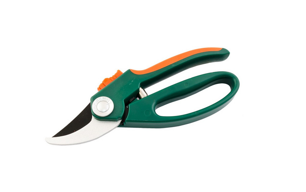 Секатор садовый обводной MASTERTOOL 200 мм, рукоятки ABS с TPR покрытием, тефлоновое лезвие Mn65 14- Харків - зображення 3