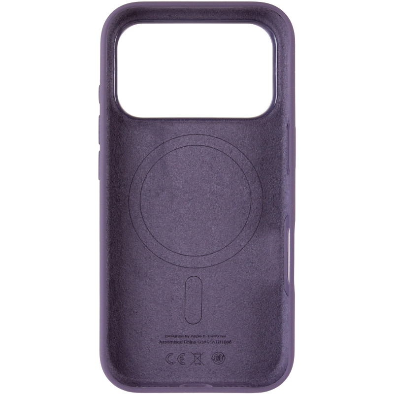 Чехол Silicone case (AAA) with Magsafe and Animation для Apple iPhone 17 Pro (6.3") Херсон - зображення 4