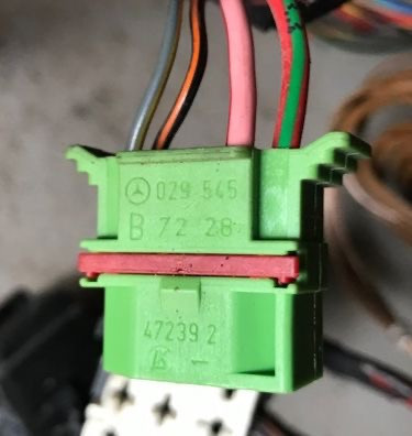 Бу разъём фишка Mercedes, 0295457228 Кропивницкий - изображение 1