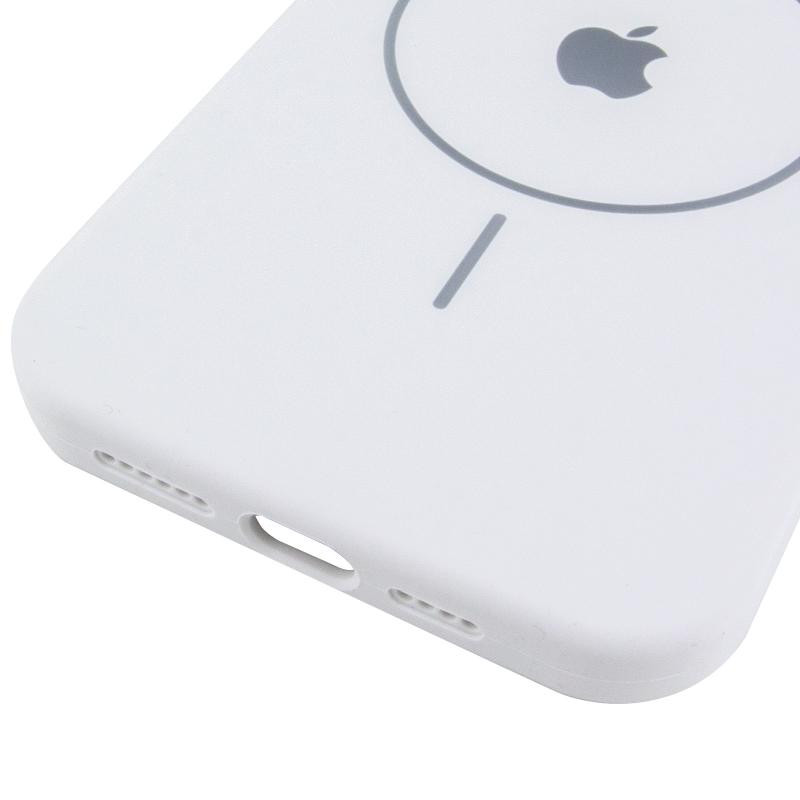 Чехол Silicone Case Full Protective (AA) V2 with MagSafe для Apple iPhone 12 Pro Max (6.7") Херсон - зображення 5