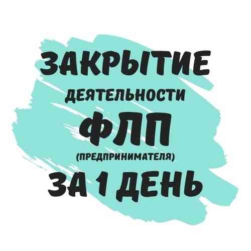 Закрытие деятельности Предпринимателей ( недорого ) Днепр
