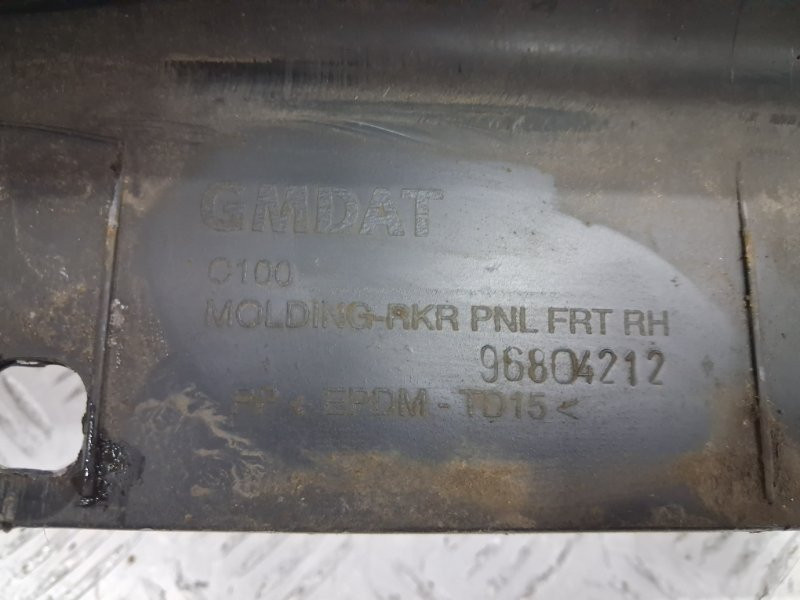 Накладка порога внешняя правая Chevrolet Captiva C140 2.2 DIESEL Z22D1 2006 перед. (б/у) Киев - изображение 5