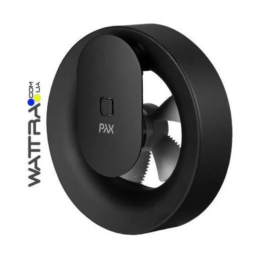 Умный вытяжной вентилятор PAX NORTE black для кухни и ванной комнаты SMART (управление смартфоном) Київ - зображення 12