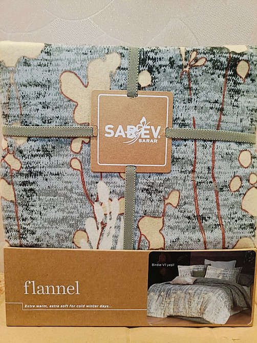 Полуторний комплект постільної білизни з фланелі. Житомир - изображение 3