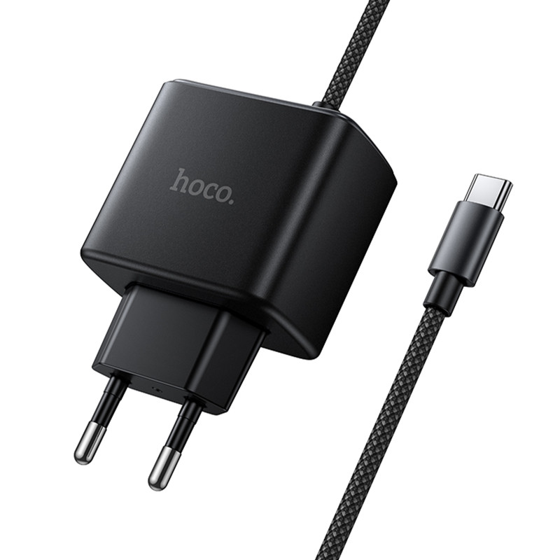 СЗУ Hoco C163A New PD25W (1USB-C) + встроенный кабель Type-C Херсон - изображение 5