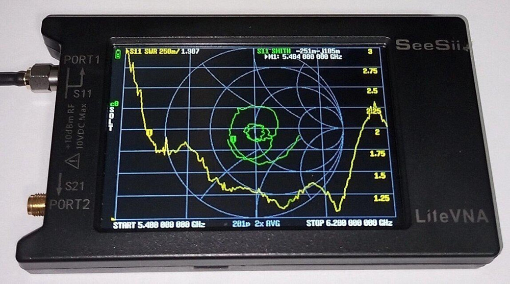 Антенна Yagi 2420-2640/5480-5640MHz 16dBi, до 40W, AOSIYANT, RP SMA разъем, направленная Дніпро - зображення 5