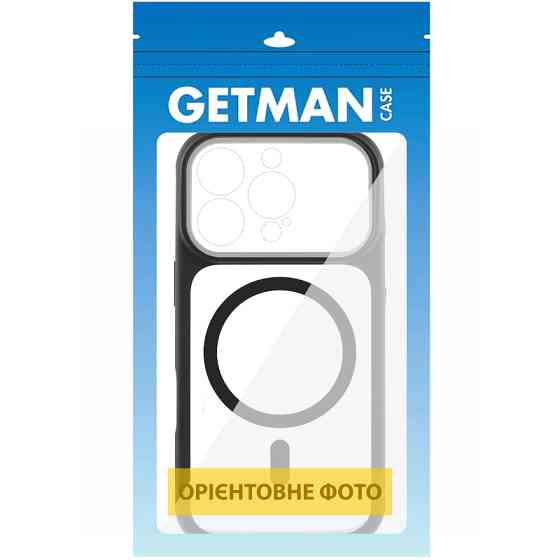 Чехол TPU+PC GETMAN Moon Clear with MagSafe для Apple iPhone 14 Pro Max (6.7") Херсон