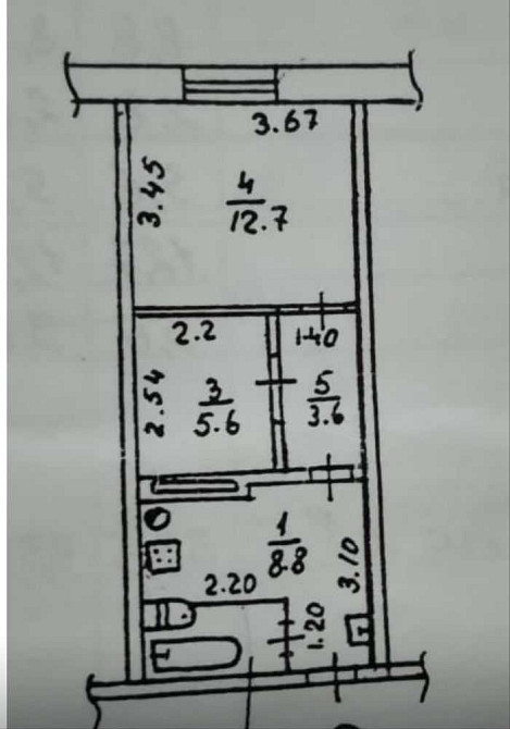 продажа 2-к квартира Днепр, Центральный, 23000 $ Дніпро - зображення 9
